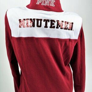 VS‎ PINK Massachusetts Minutemen BLING Jacket M